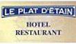 Logo Le Plat d'Étain restaurant et hôtel à Brou